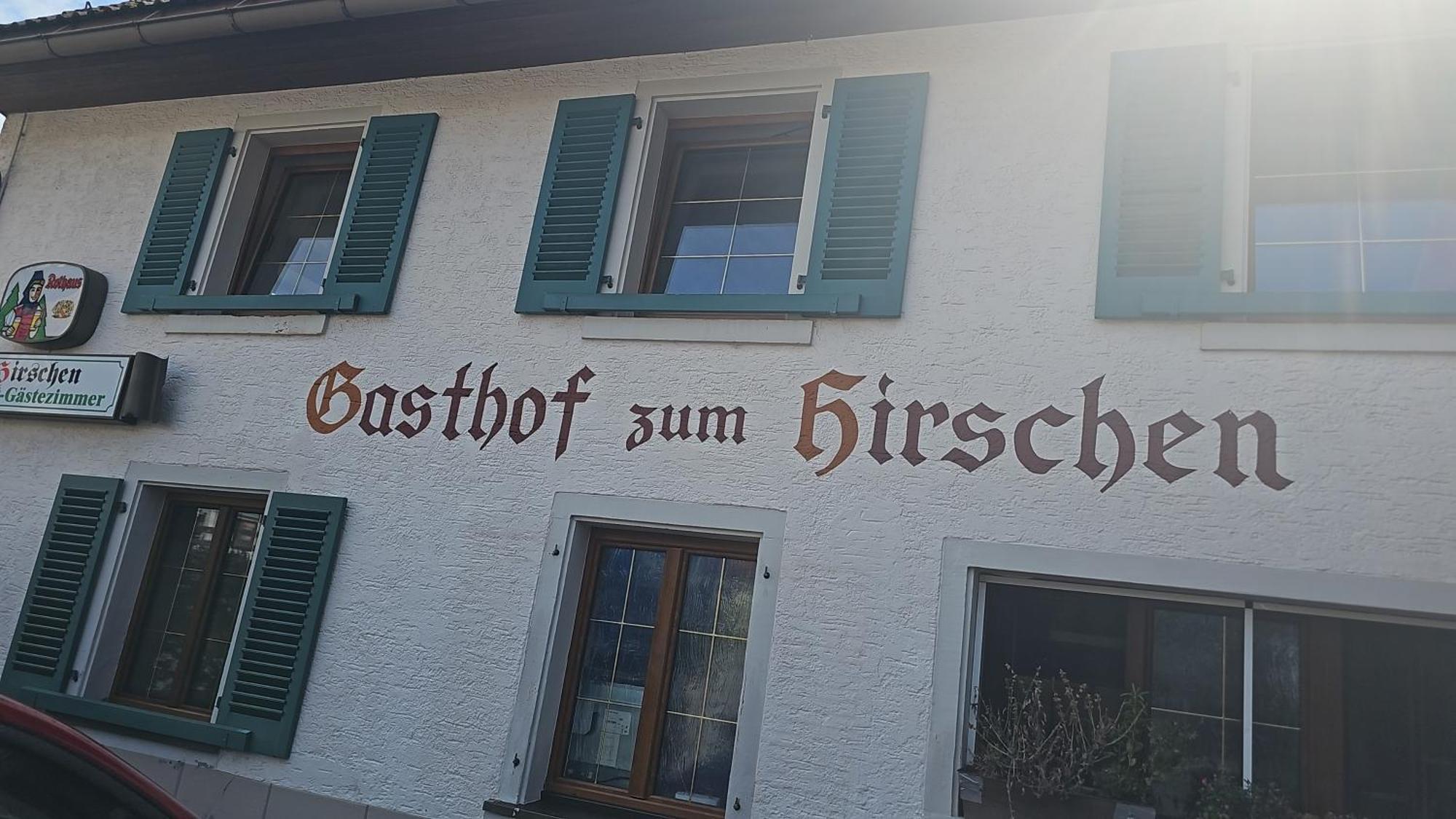 Gasthof Zum Hirschen Hotell Strittmatt Exteriör bild